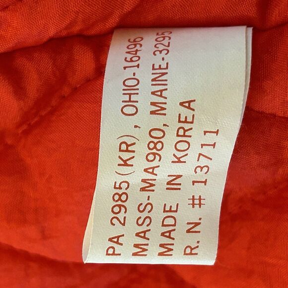 Christmas Santa Nylon Stocking Quilted 28” May Dept Store Stuffed Animal Toy 3D - Picture 5 of 6